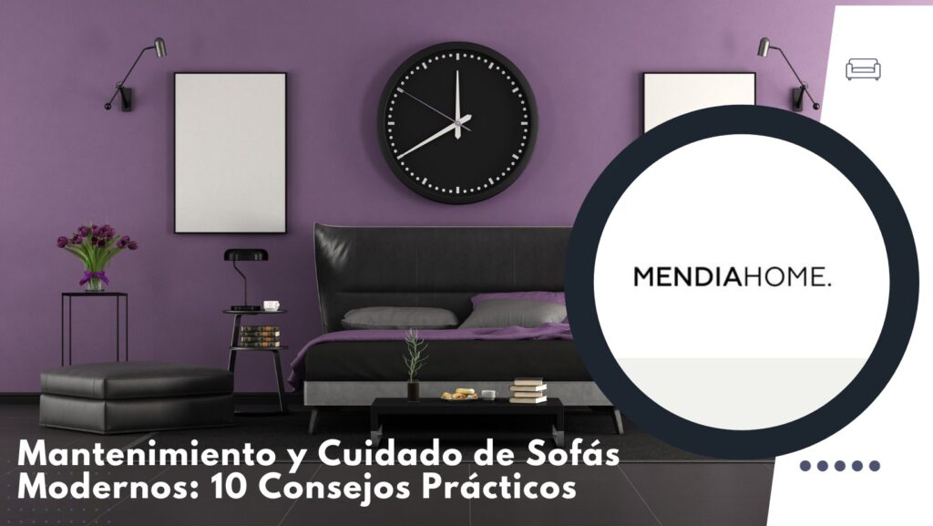 mantenimiento de sofas modernos